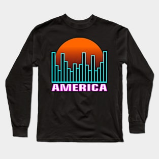 America Long Sleeve T-Shirt